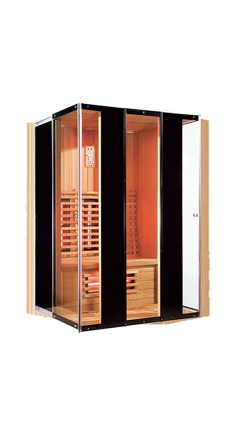HC-37.png Infrared Sauna - Front View